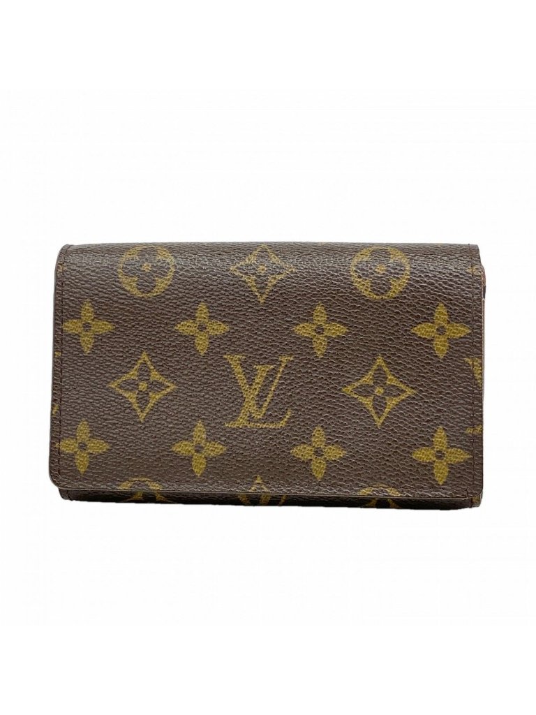 Louis Vuitton Wallet Monogram Portefeuille Tresor Brown